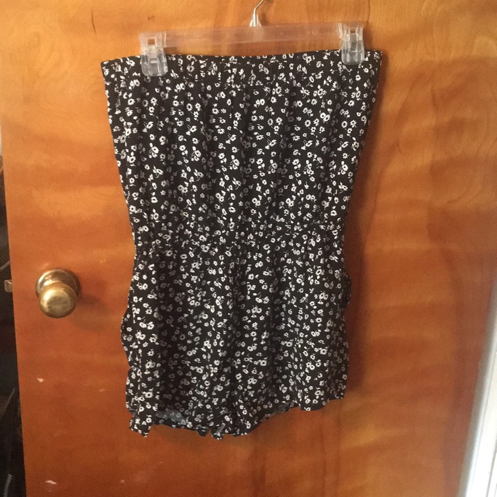 Strapless Romper